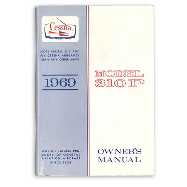 D657-13   CESSNA 310P OWNERS MANUAL 1969
