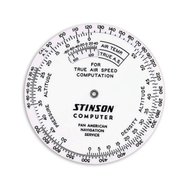 SWC   STINSON NAVIGATIONAL COMPUTER - TYPE A-2