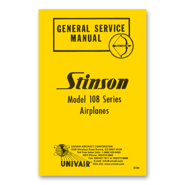 SSM   STINSON GENERAL SERVICE MANUAL