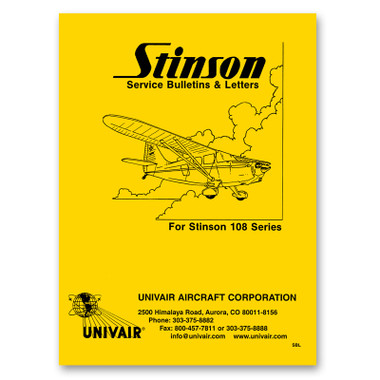 SBL   STINSON SERVICE BULLETINS AND LETTERS