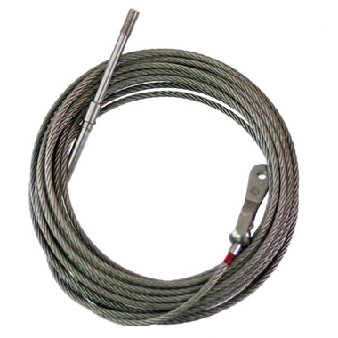 U0510105-13   UNIVAIR AILERON CARRY-THRU CABLE - FITS CESSNA