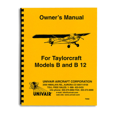 TWM   TAYLORCRAFT BC12 OWNERS MANUAL