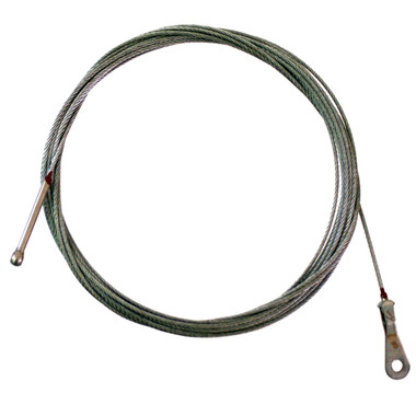 U0400107-54   UNIVAIR ELEVATOR TAB FORWARD CABLE - FITS CESSNA