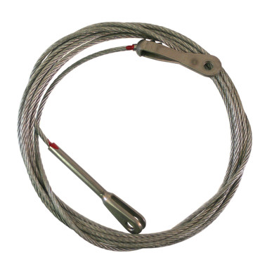 U0400107-23   UNIVAIR FLAP RETRACT FORWARD CABLE - FITS CESSNA