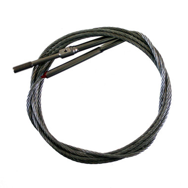 U0510105-163   UNIVAIR FLAP RETURN INBOARD CABLE - LEFT - FITS CESSNA