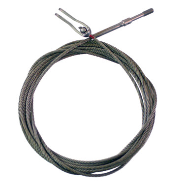 U0510105-171   UNIVAIR FORWARD RUDDER CABLE - RIGHT - FITS CESSNA