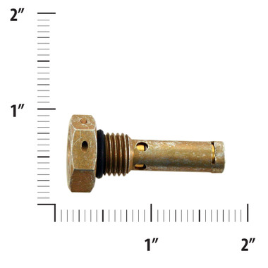 F391-72   FUEL DRAIN VALVE - 7/16 INCH, 20 THREAD