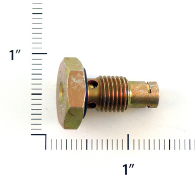 F391-53S   FLUSH DRAIN VALVE - 7/16 INCH - 20 THREAD