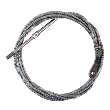 U0400107-48   UNIVAIR RUDDER AFT CABLE - FITS CESSNA