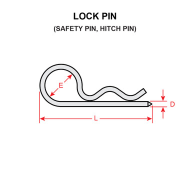 AN415-6   LOCK PIN