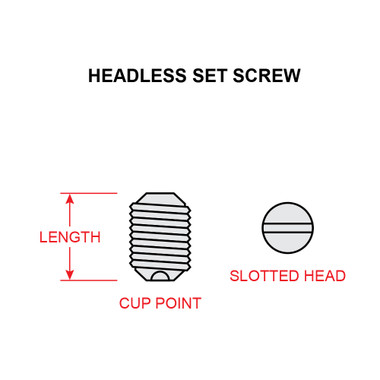 AN565-8-6   SET SCREW