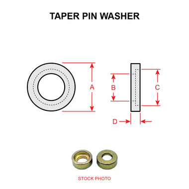 AN975-3   TAPER PIN WASHER