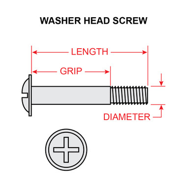 AN525-416R16   WASHER HEAD SCREW