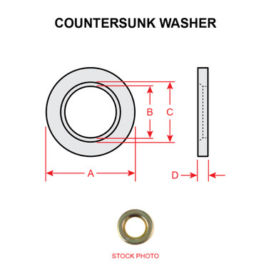 MS20002C7   COUNTERSUNK WASHER
