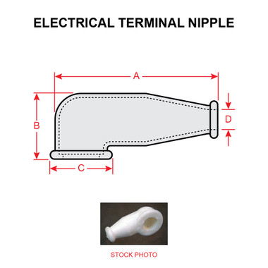 MS25171-2S   ELECTRICAL TERMINAL NIPPLE