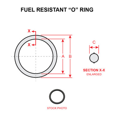 リング MS29512-6 FUEL RESISTANT O-RING - Univair Aircraft Corporation