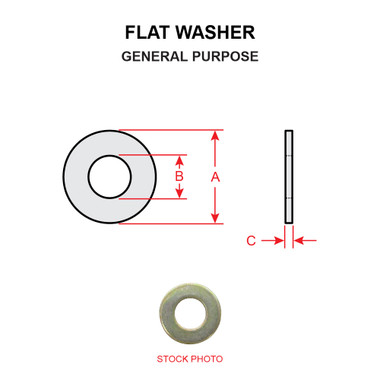 MS27183-14   FLAT WASHER