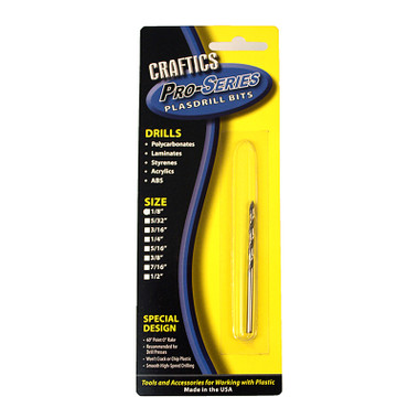 SP-D18   ACRYLIC DRILL BIT - 1/8 INCH