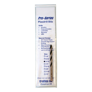 SP-D316   ACRYLIC DRILL BIT - 3/16 INCH