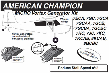 VG5054   MICRO VORTEX GENERATOR KIT - CITABRIA, SCOUT