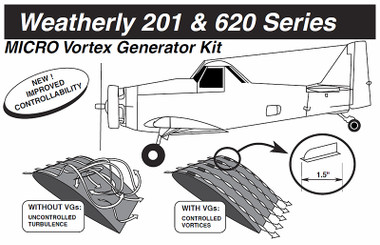 VG5042   MICRO VORTEX GENERATOR KIT - WEATHERLY 620