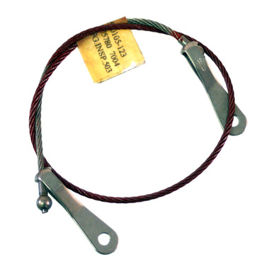 U0510105-123   UNIVAIR TAILWHEEL STEERING CABLE - FITS CESSNA