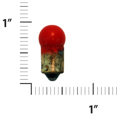 GE53-R   G.E. #53 LIGHT BULB - RED