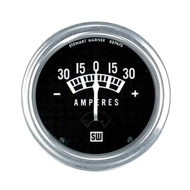 82200   STEWART WARNER STANDARD AMMETER 30-0-30