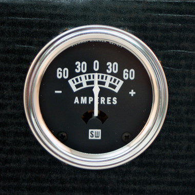 82202   STEWART WARNER STANDARD AMMETER 60-0-60