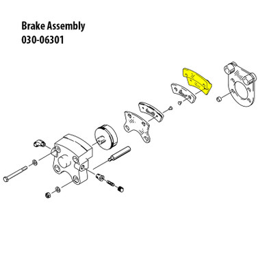 074-01000   CLEVELAND BACK PLATE ASSEMBLY