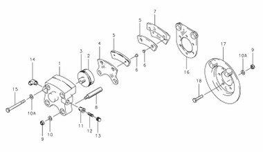 030-05500   CLEVELAND BRAKE ASSEMBLY