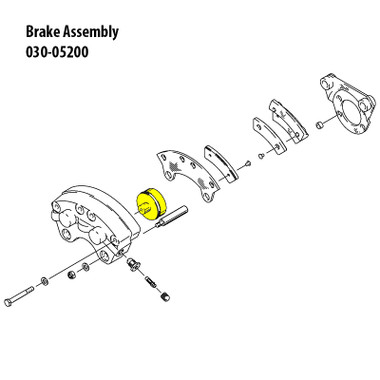 062-01500   CLEVELAND BRAKE PISTON