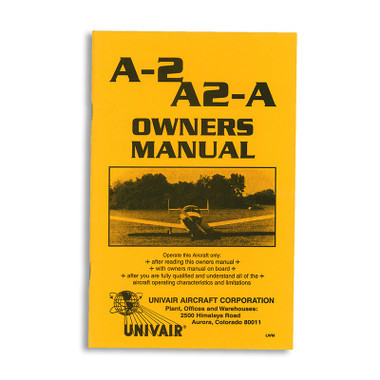 LWM   ALON A-2/A-2A OWNERS MANUAL