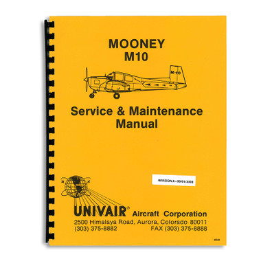 MSM   MOONEY M-10 SERVICE MANUAL