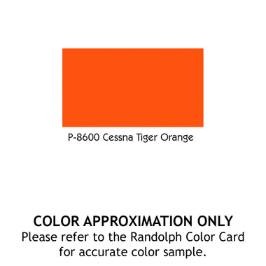 RANDOLPH COLORED BUTYRATE DOPE - CESSNA TIGER ORANGE