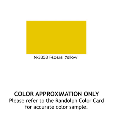 RANDOLPH COLORED BUTYRATE DOPE - FEDERAL YELLOW