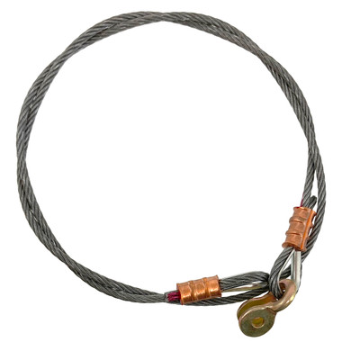 U40123-024S    UNIVAIR UPPER PARKING BRAKE CABLE - FITS PIPER