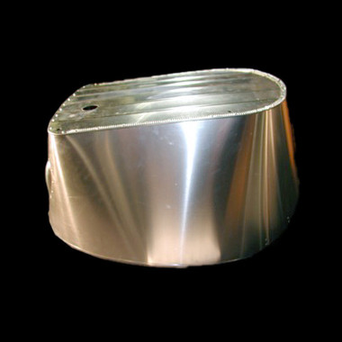 U23993-000S UNIVAIR FUSELAGE COWL - STAINLESS STEEL - FITS PIPER