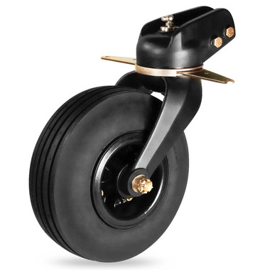ABI-3400-00(S)   ALASKA GEAR COMPANY 3400 TAILWHEEL ASSEMBLY - 8 INCH - STRAIGHT ARM