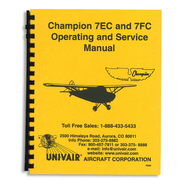 7ESM   AERONCA 7EC/FC SERVICE MANUAL