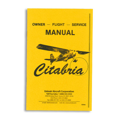 7EWM   CITABRIA PRE-1975 OWNERS MANUAL