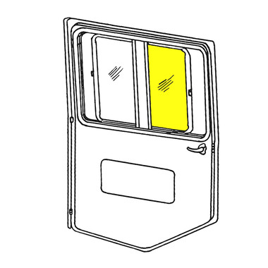 AERONCA 11 SERIES AFT SLIDING WINDOW