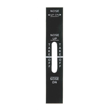 -150062-003   MOONEY NOSE UP-DOWN DECAL