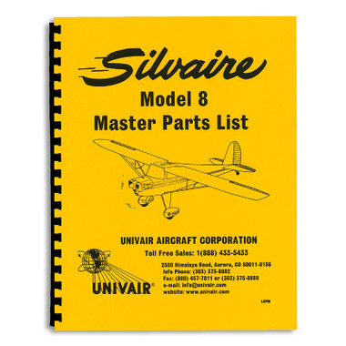 L8PM   LUSCOMBE 8 SERIES MASTER PARTS MANUAL