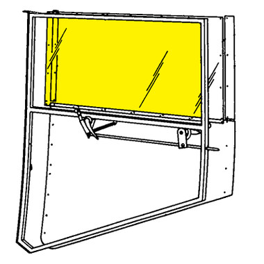 LUSCOMBE STATIONARY DOOR WINDOW