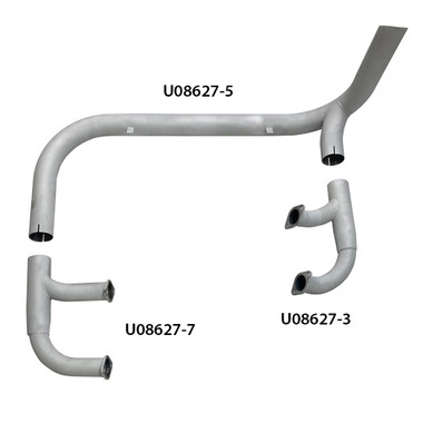 U08627-C   LUSCOMBE EXHAUST ASSEMBLY COMPLETE