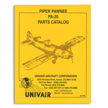 25PM   PIPER PA-25 PARTS MANUAL