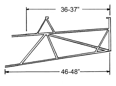 DA24056-201   UNIVAIR TAIL SECTION - SHORT - FITS PIPER