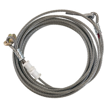 U40123-004   UNIVAIR AILERON CABLE (TO UPPER HORN) - FITS PIPER