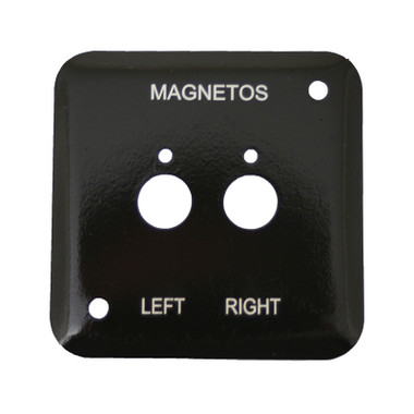 U15299-001   UNIVAIR BLACK SWITCH PANEL - FITS PIPER